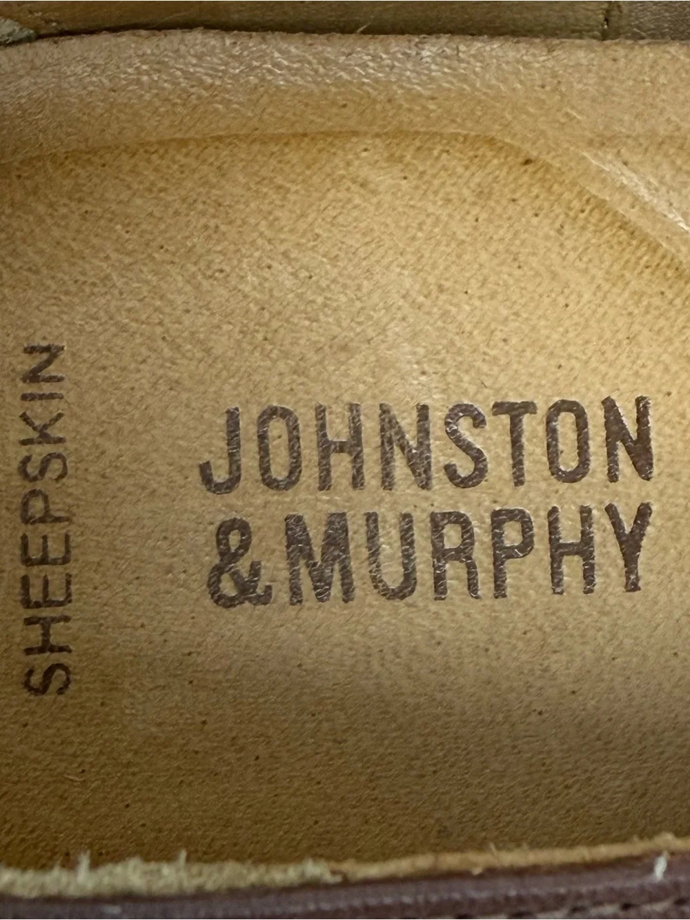 Johnston & Murphy size 11 Men’s Brown Leather Lace Up Derby Dress Shoes